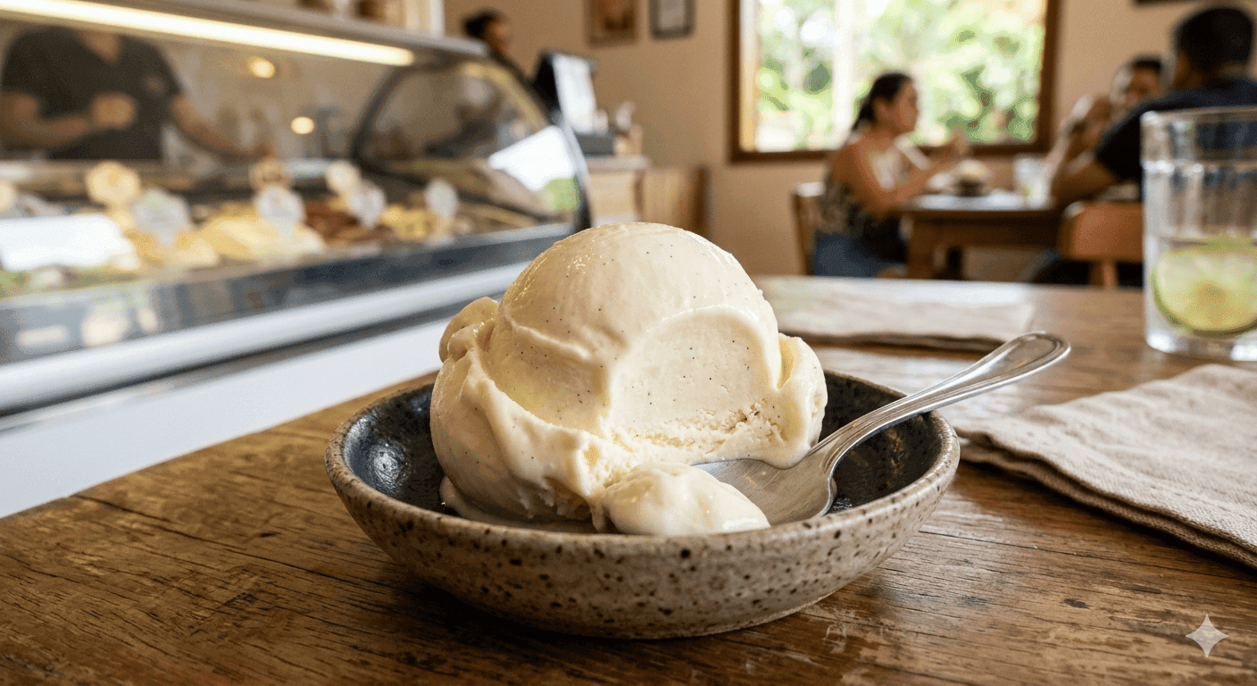 Sorvete de Creme Artesanal