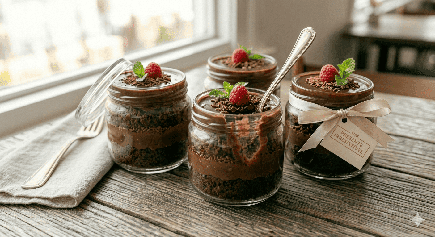 Bolo de Pote de Chocolate