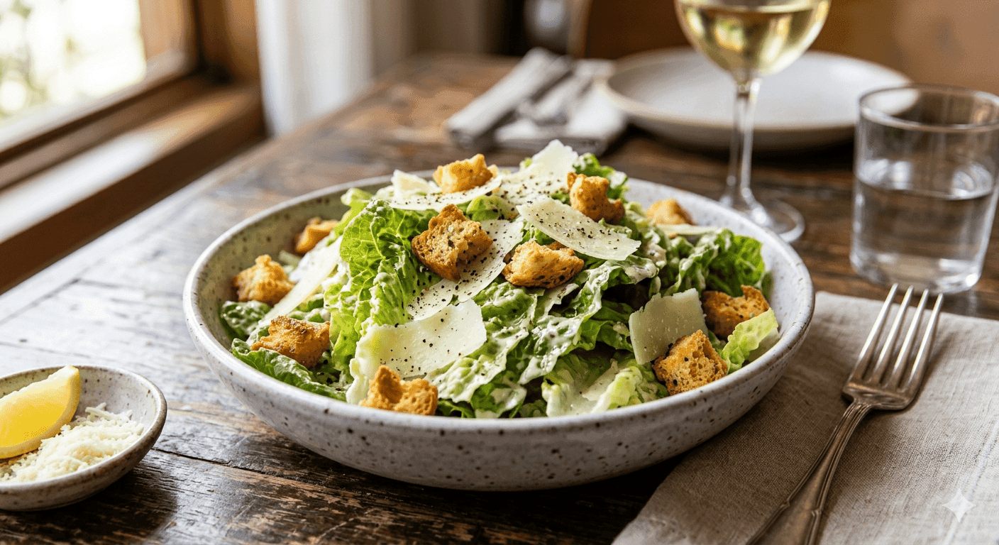 Salada Caesar Clássica