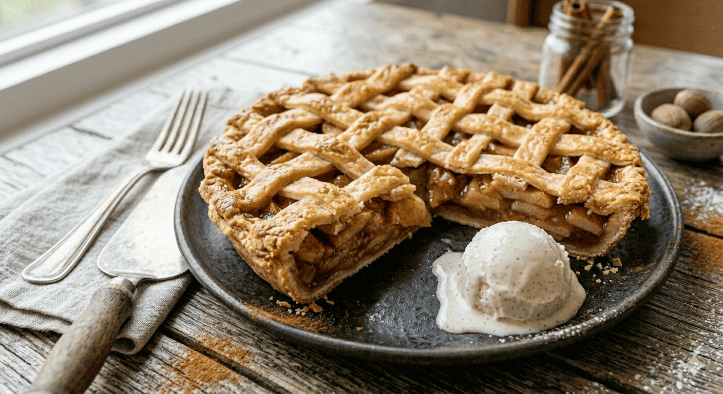 Torta de Maçã Americana
