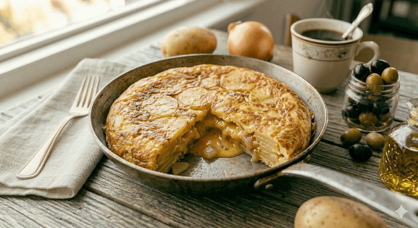 Tortilha Espanhola de Batata